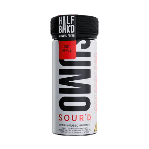 HALF BAK'D: SOUR'D GUMMIES - 10,000MG