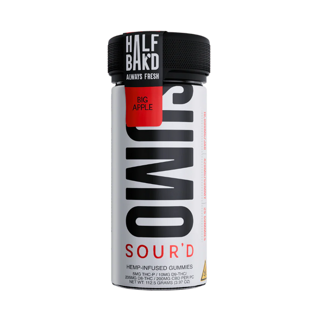 HALF BAK'D: SOUR'D GUMMIES - 10,000MG