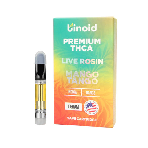 BINOID: PREMIUM THCA LIVE ROSIN CARTRIDGE - 1G