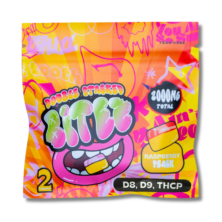 OCHO EXTRACTS: DOUBLE STACKED THC BITEZ - 2000MG – DR.SMOKE