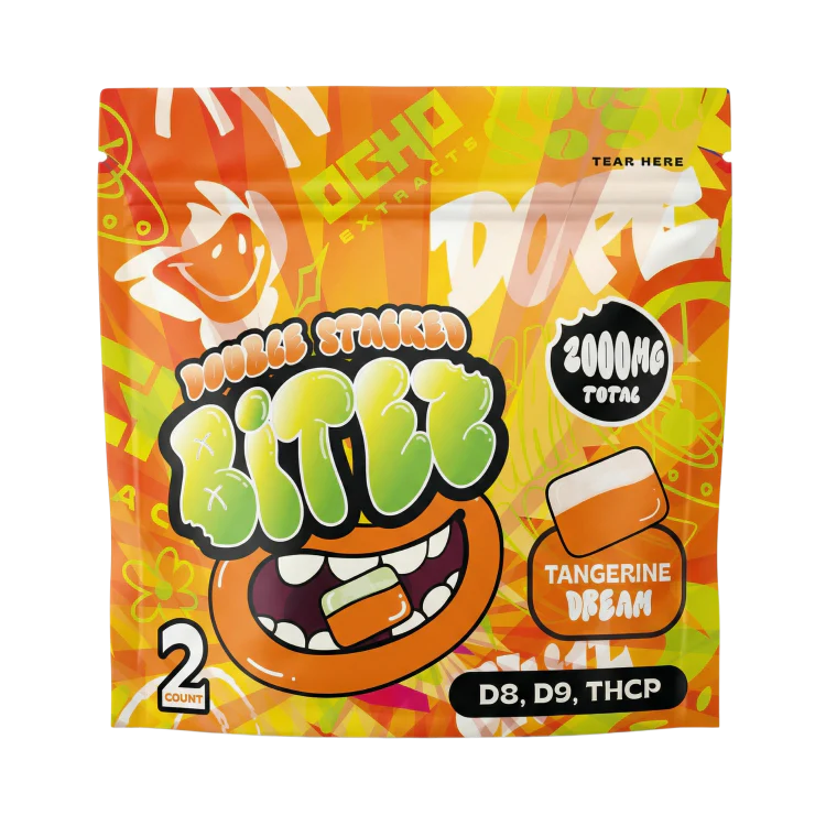 OCHO EXTRACTS: DOUBLE STACKED THC BITEZ - 2000MG – DR.SMOKE