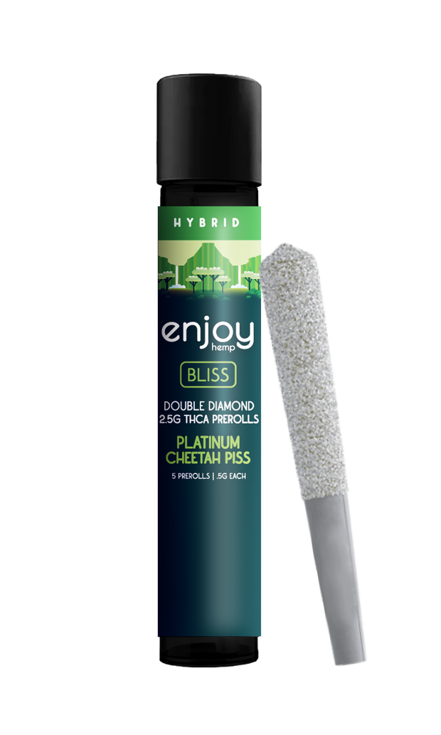 ENJOY: MEGA POTENCY DOUBLE DIAMOND THCA PRE-ROLLS - 2.5G