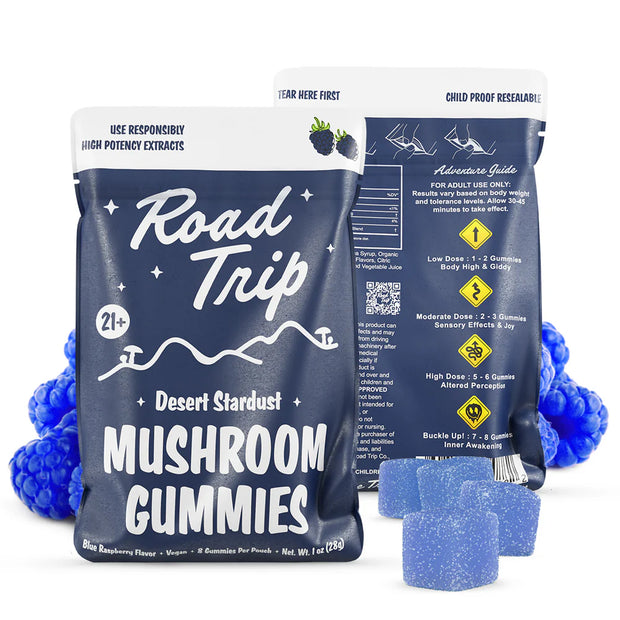 ROAD TRIP: DESERT STARDUST MAGIC MUSHROOM GUMMIES