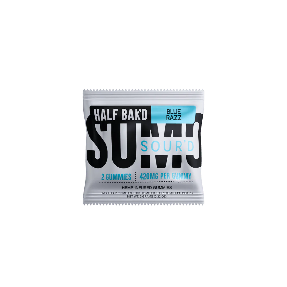 HALF BAK'D: SOUR'D GUMMIES - 840MG. – DR.SMOKE