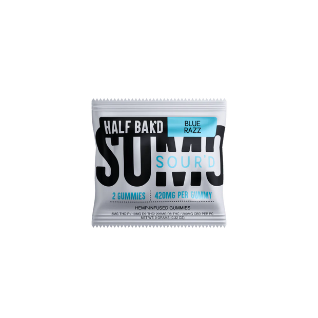 HALF BAK'D: SOUR'D GUMMIES - 840MG