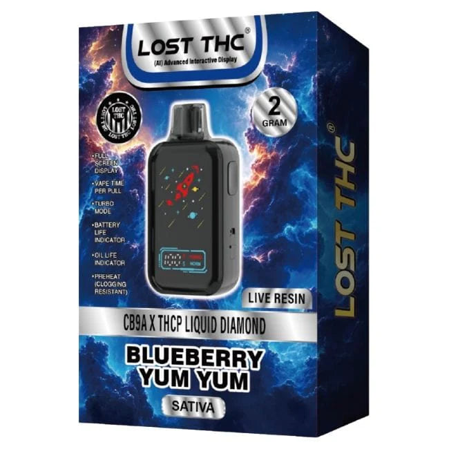 LOST THC: ADVANCED INTERACTIVE DISPLAY THCP DISPOSABLE - 2G DR.SMOKE LOST THC: ADVANCED INTERACTIVE DISPLAY THCP DISPOSABLE - 2G DR.SMOKE
