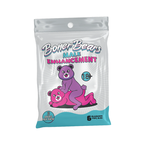 BONER BEARS: MALE ENHANCEMENT GUMMIES - 6CT