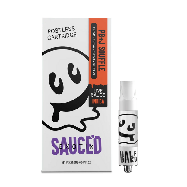 HALF BAK'D: SAUCE'D EXOTIX LIVE SAUCE CARTRIDGE - 2G