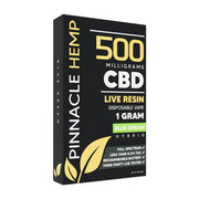 PINNACLE HEMP: LIVE RESIN CBD DISPOSABLE - 500MG