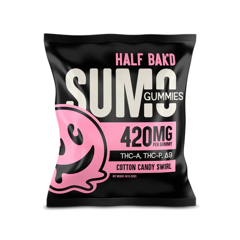 HALF BAK'D: SUMO 420MG THC GUMMY - 2 PACK