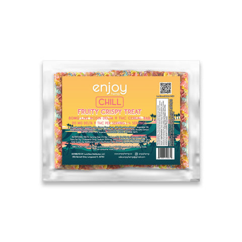 ENJOY: DELTA 9 THC LIVE ROSIN CEREAL BARS - 80MG