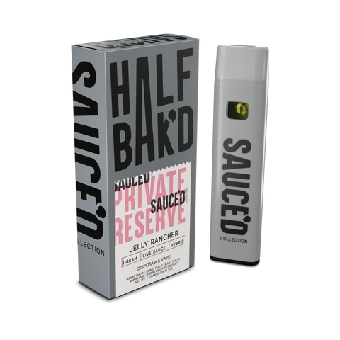 HALF BAK'D: PRIVATE RESERVE SAUCE'D DISPOSABLE - 1G