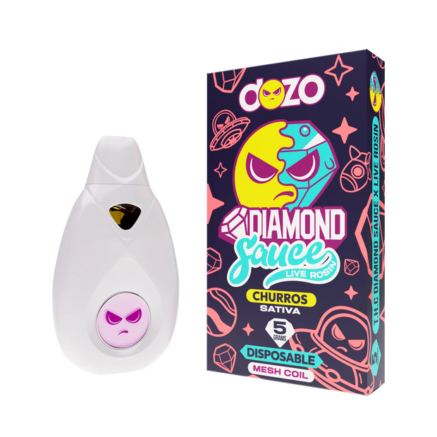 DOZO: DIAMOND SAUCE LIVE ROSIN DISPOSABLE - 5G