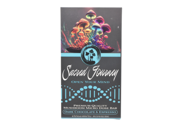 SACRED JOURNEY - PREMIUM CHOCOLATE MAGIC MUSHROOM BAR - 4G