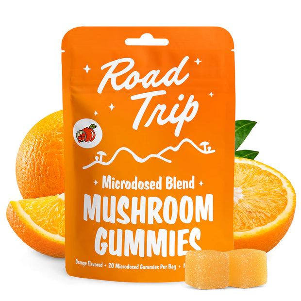 ROAD TRIP: DAY TRIP MICRODOSED GUMMIES + FUNCTIONAL MUSHROOMS - 20 CT