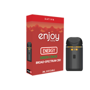 ENJOY: BROAD-SPECTRUM CBD ENERGY DISPOSABLE - 3G