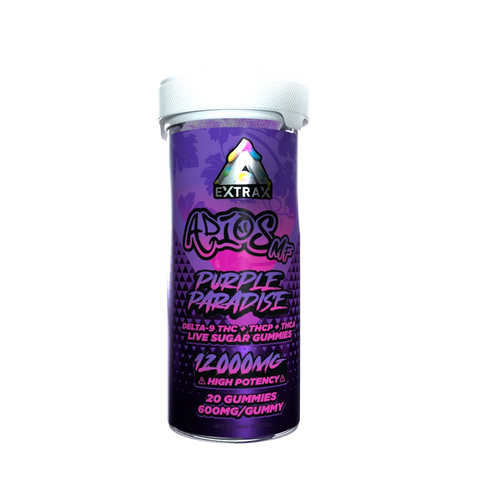 EXTRAX: ADIOS MF LIVE SUGAR THC GUMMIES - 12000MG