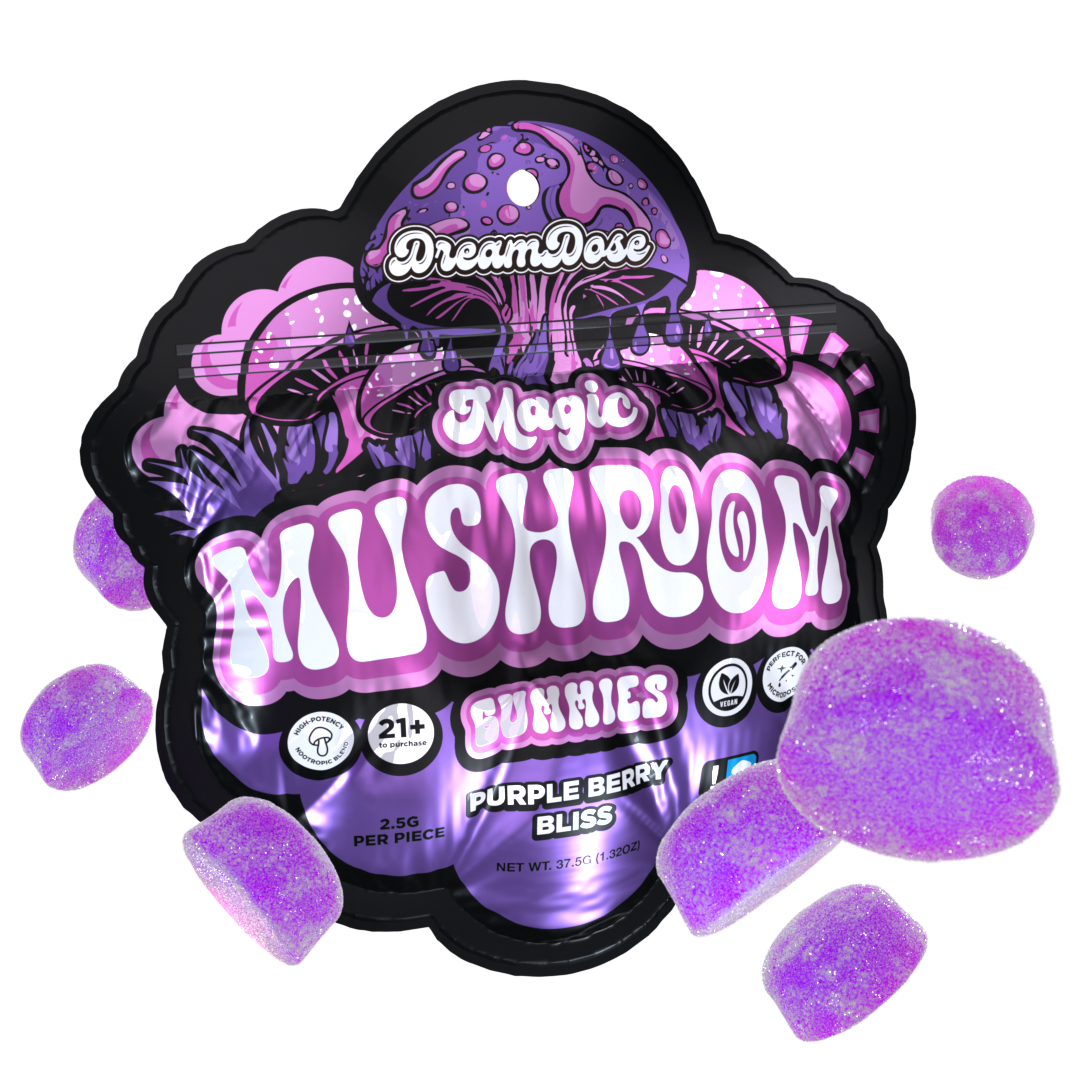 DREAM DOSE: MAGIC MUSHROOM GUMMIES – DR.SMOKE