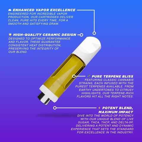 EXTRAX: ADIOS MF THCA LIVE SUGAR CARTRIDGES - 2G