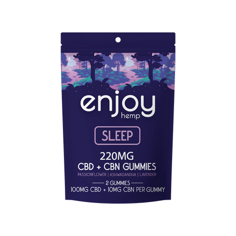 ENJOY: SLEEP CBD + CBN GUMMIES - 2CT