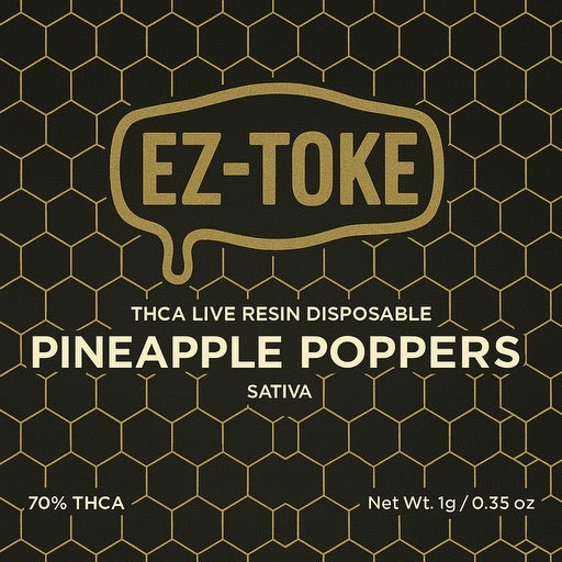 EZ-TOKE: THCA LIVE RESIN DISPOSABLE - 1G