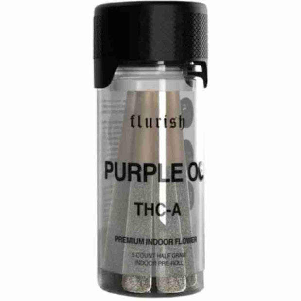 FLURISH: THCA THC PREROLLS - 5CT