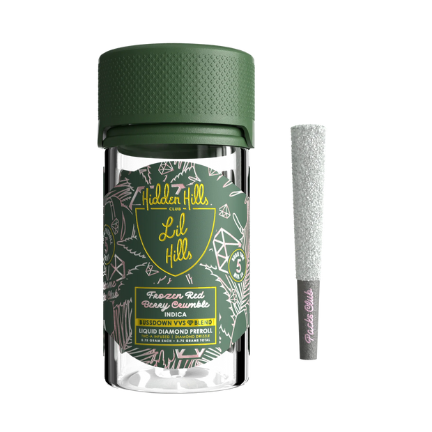 HIDDEN HILLS: BUSSDOWN VVS BLEND DIAMOND PREROLLS - 5CT
