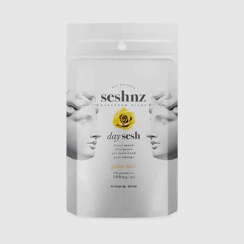 SESHNZ: DAY SESH GOLDEN KIWI GUMMIES - 5000MG