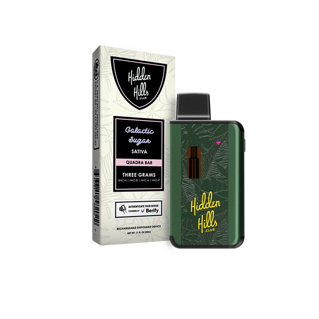 HIDDEN HILLS: THE QUADRA BAR DISPOSABLE - 3G