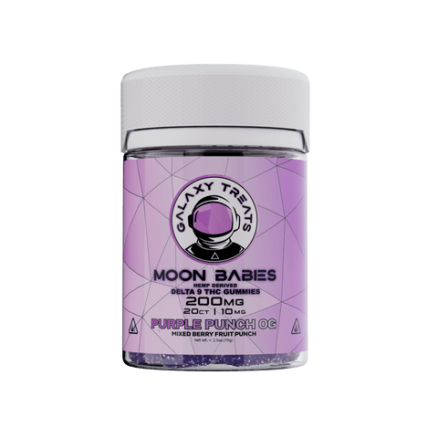 GALAXY TREATS: MOON BABIES DELTA-9 THC GUMMIES- 200MG