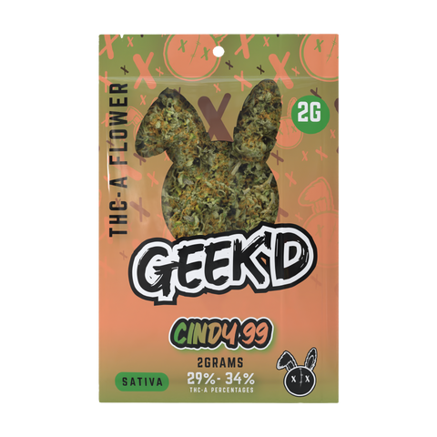 GEEK'D: THC-A FLOWER - 2G