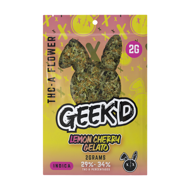 GEEK'D: THC-A FLOWER - 2G