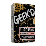 GEEK'D: 24K GOLD SERIES THCA DISPOSABLES - 4G