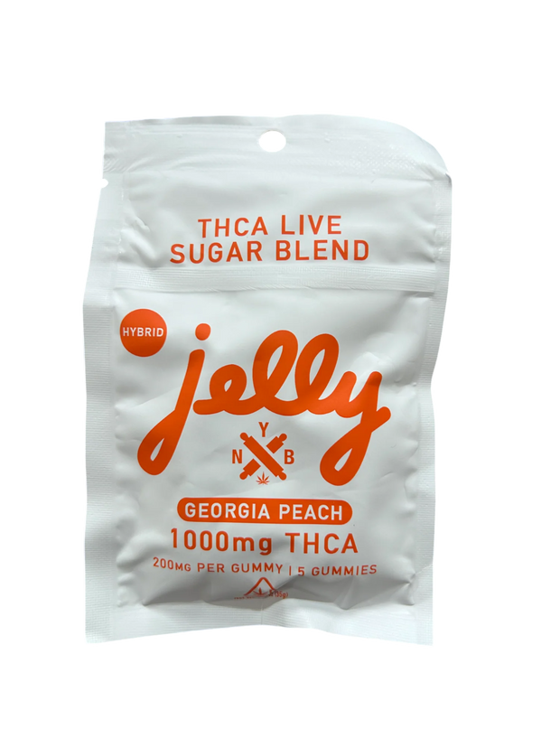 NYB: JELLY THCA LIVE SUGAR BLEND GUMMIES - 1000MG