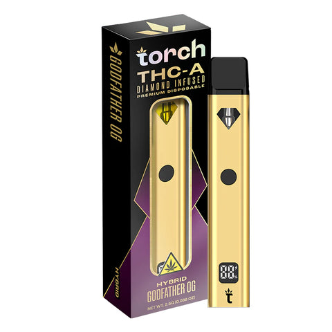 TORCH : T5 ANNIVERSARY DIAMOND INFUSED DISPOSABLE - 2.5G
