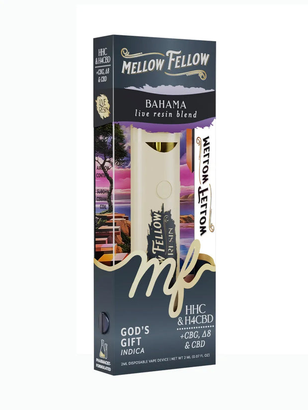 MELLOW FELLOW: BAHAMA LIVE RESIN BLEND DISPOSABLE - 2ML