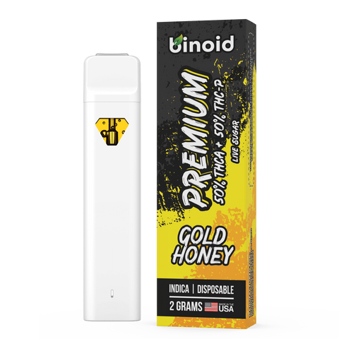 BINOID: PREMIUM THCA + THCP LIVE SUGAR DISPOSABLE - 2G