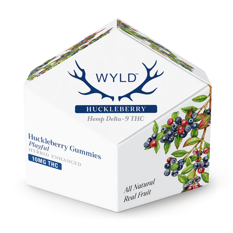 WYLD: HUCKLEBERRY PLAYFUL GUMMIES - 100MG
