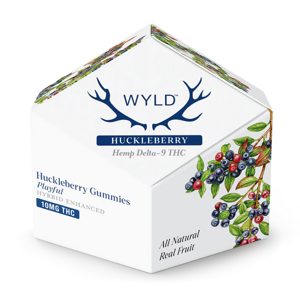 WYLD: HUCKLEBERRY PLAYFUL GUMMIES - 100MG