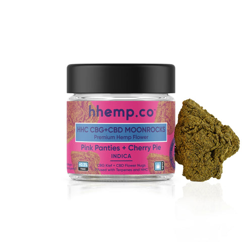 HHEMP.CO: HHC CBG+CBD MOONROCK PREMIUM HEMP FLOWER - 4G