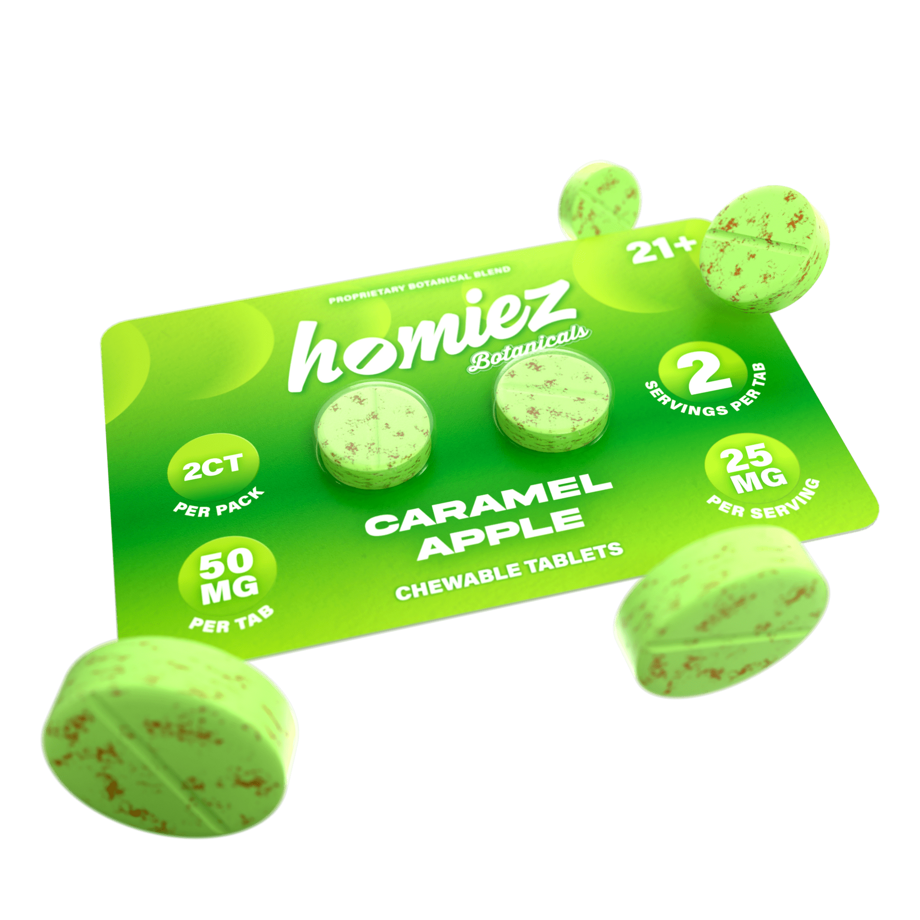 Homiez Botanicals 100mg Tablets 2ct | DR.SMOKE – DR.SMOKE
