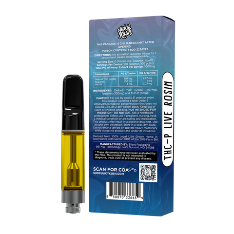JUICY KUSH - THCP LIVE BUDDER ROSIN CARTRIDGE - 1G DR.SMOKE JUICY KUSH - THCP LIVE BUDDER ROSIN CARTRIDGE - 1G DR.SMOKE