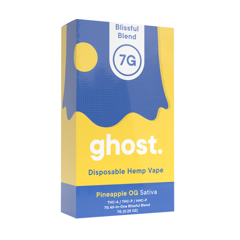 GHOST: BLISSFUL THC DISPOSABLE - 7G