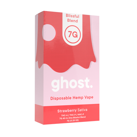 GHOST: BLISSFUL THC DISPOSABLE - 7G