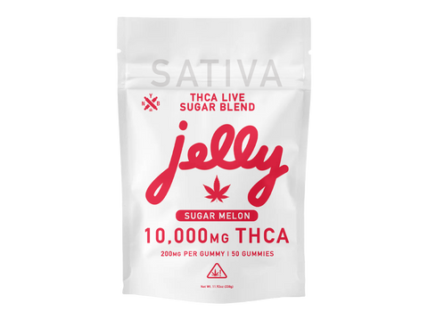 NOT YOUR BAKERY: JELLY THCA LIVE SUGAR BLEND GUMMIES - 10,000MG