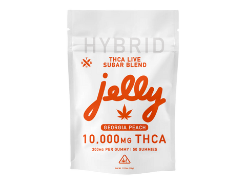 NOT YOUR BAKERY: JELLY THCA LIVE SUGAR BLEND GUMMIES - 10,000MG