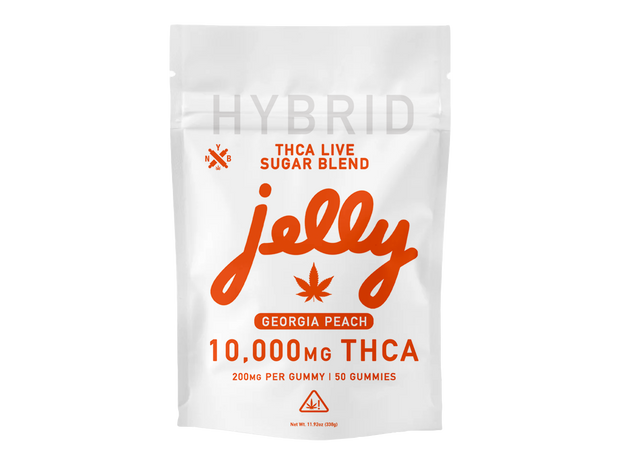 NYB: JELLY THCA LIVE SUGAR BLEND GUMMIES - 10,000MG