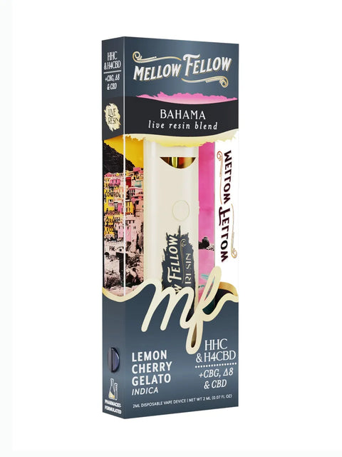 MELLOW FELLOW: BAHAMA LIVE RESIN BLEND DISPOSABLE - 2ML
