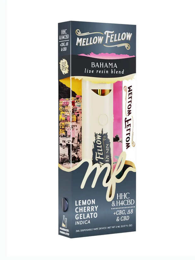 MELLOW FELLOW: BAHAMA LIVE RESIN BLEND DISPOSABLE - 2ML