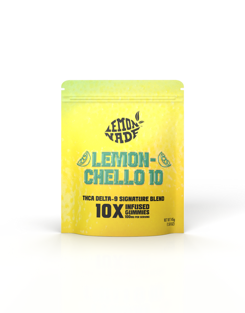 LEMONADE: THCA + DELTA-9 THC SIGNATURE BLEND INFUSED GUMMIES - 100MG